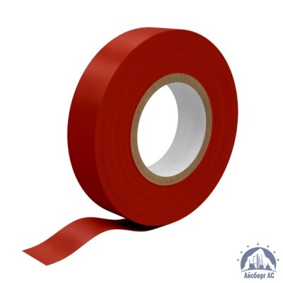 Лента изоляционная ПВХ (Полимерпак) 15 мм красная купить в Пскове