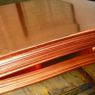 Лист медный 52х600х1500 мм М1 ГОСТ 1173-2006 купить в Пскове
