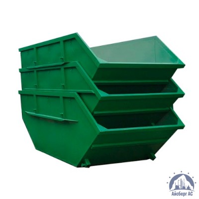 Бункер накопитель 8 м3 – мусорный контейнер “лодочка” купить в Пскове