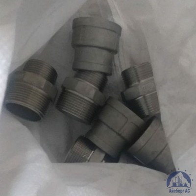 Муфта нержавеющая переходная DN 20х15 3/4"-1/2" 26,9х21,3 мм AISI 304 ВР-ВР купить в Пскове