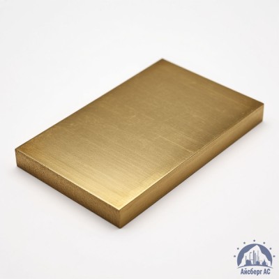Плита латунная 10х600х1500 мм Л90 ГОСТ 2208-2007 купить в Пскове